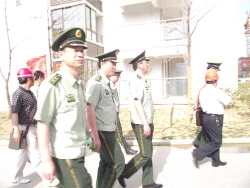 安徽省消防總隊到YT保溫現場檢收贊揚YT保溫材料